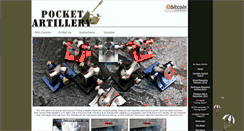 Desktop Screenshot of pocketartillery.com