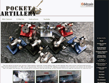 Tablet Screenshot of pocketartillery.com